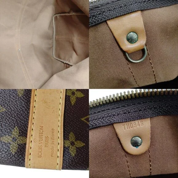 839555BS (X6) Louis Vuitton Travel Bag Keepall 60 Brown Monogram - Picture 7 of 8